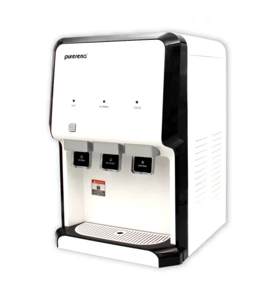 RO 7-stage water filter with water dispenser (Cold-Hot-Normal) فلتر مي ...