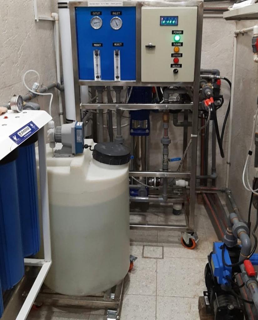 Central Reverse Osmosis System Station
